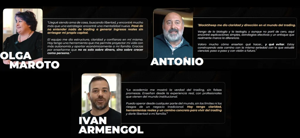 Testimonios BlackSheep Academy